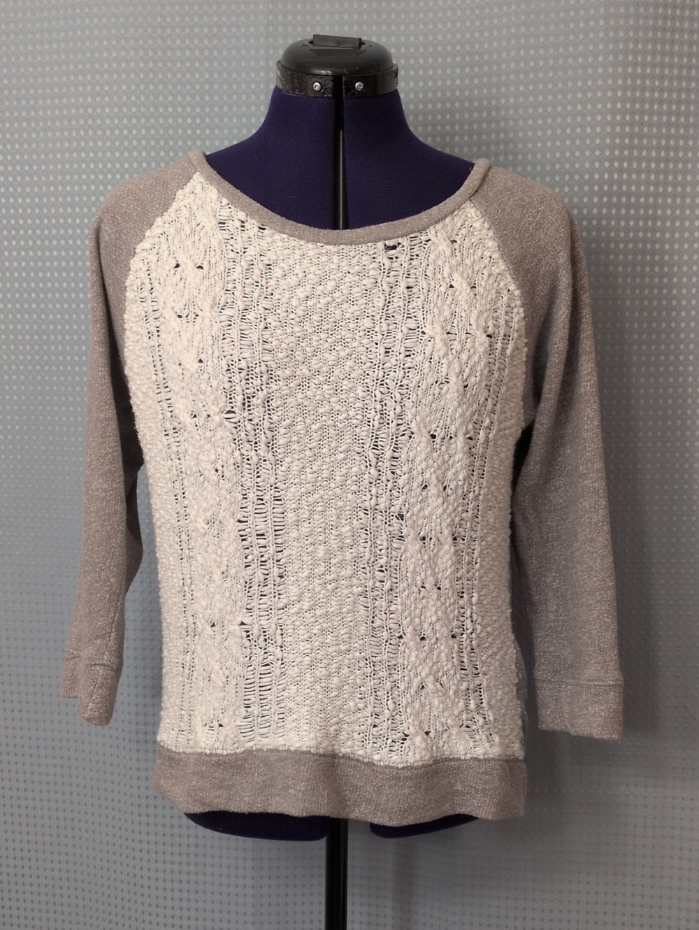 Lucky Brand Open-Knit Sweater